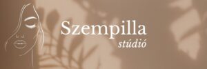szempilla szalon barna tábla és molinó természetes elegáns beauty design