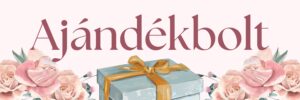 rózsaszín ajándékbolt arculati grafika