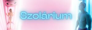 szolárium rózsaszín tábla és molinó modern nőies figyelemfelkeltő design