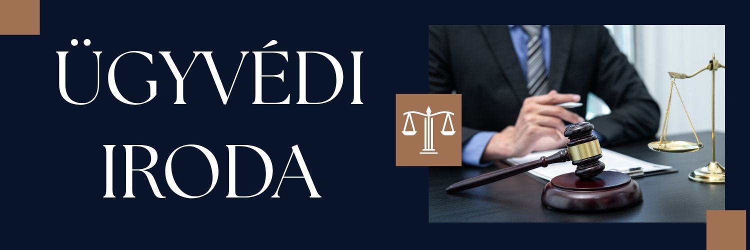 ügyvédi iroda kék tábla és molinó bizalomkeltő professzionális jogi design