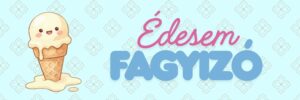Aranyos stílusú fagyizó grafika játékos részletekkel, kedves hangulattal és barátságos megjelenéssel